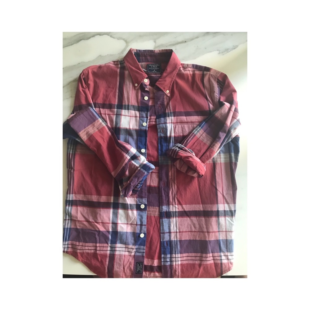 Abercrombie & Fitch long sleeved shift/flannel